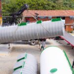 Planta de tratamiento de aguas residuales, PTAR, capacidad de 50k lt