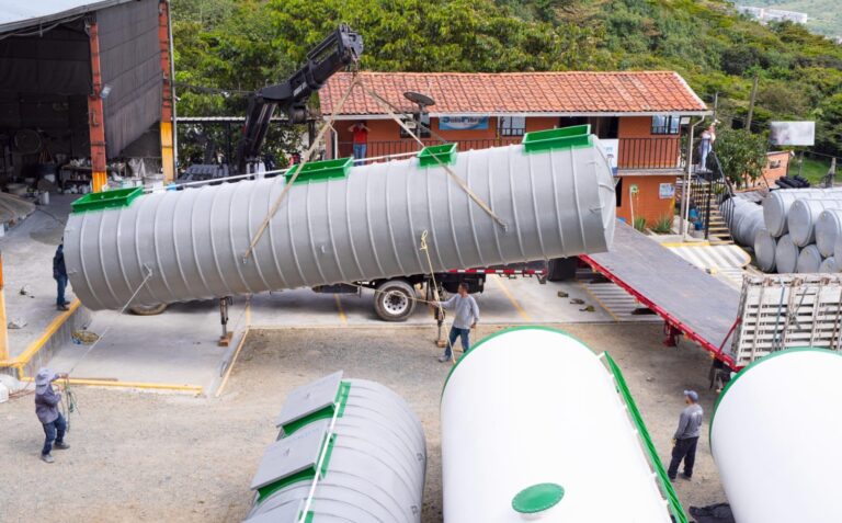 Planta de tratamiento de aguas residuales, PTAR, capacidad de 50k lt